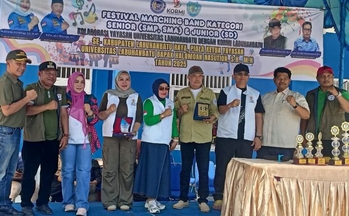 KORMI dan Yayasan ULB Gelar Festival Marching Band Antarpelajar se-Labuhanbatu Raya