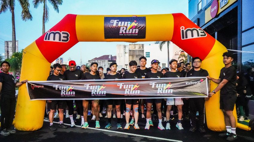 Inspire Indosat 5K Fun Run Bukti Pemberdayaan Generasi Muda