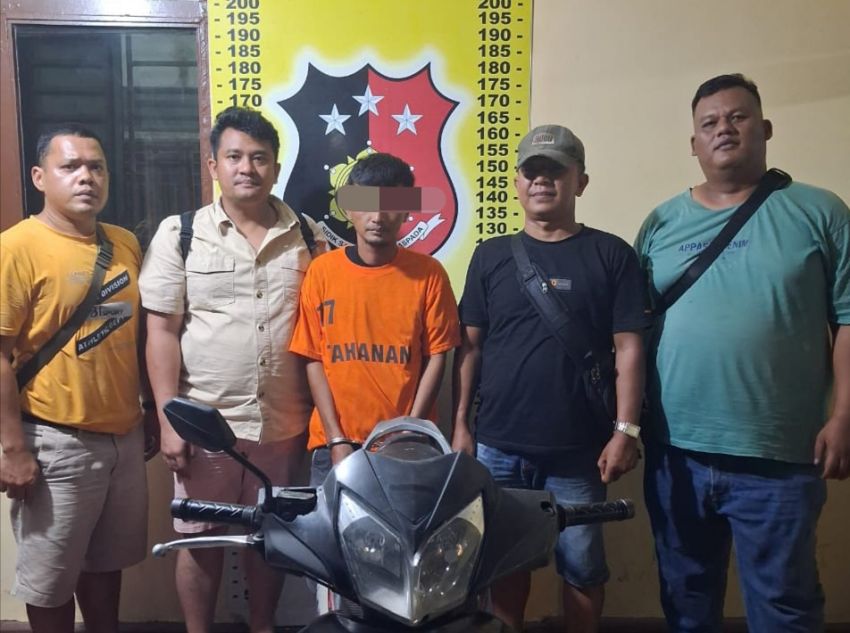 Pelaku Penggelapan Sepeda Motor di Perdagangan Ditangkap Polisi