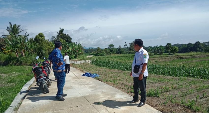 Camat Panei Monitoring Realisasi Dana Desa Tahap I di Dua Nagori