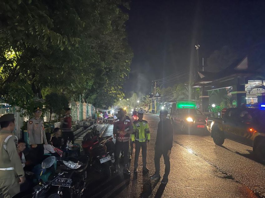Polres Sibolga Gencar Laksanakan Patroli Pada Malam Hari
