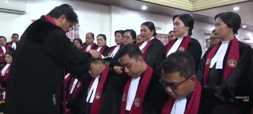 19 Vicaris Ditahbiskan Jadi Pendeta GBKP