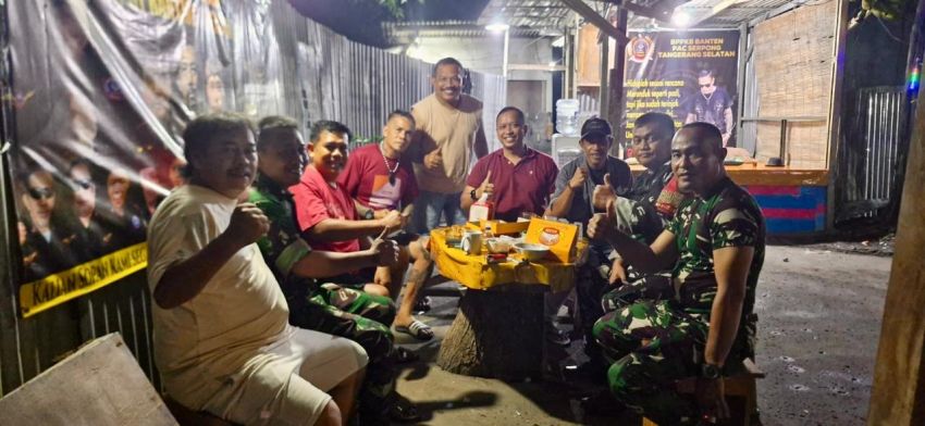 Wadanramil 03/Serpong Perkuat Sinergi dengan Seluruh Elemen Masyarakat dan Ormas melalui Komunikasi Sosial