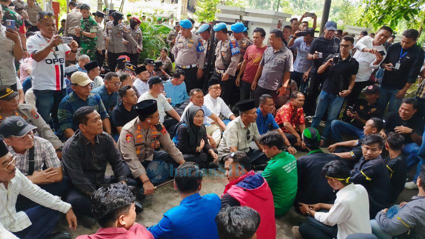 DPRD Langkat Apresiasi TNI, Polri dan Massa Aksi Sukses Jaga Kondusifitas Kabupaten Langkat