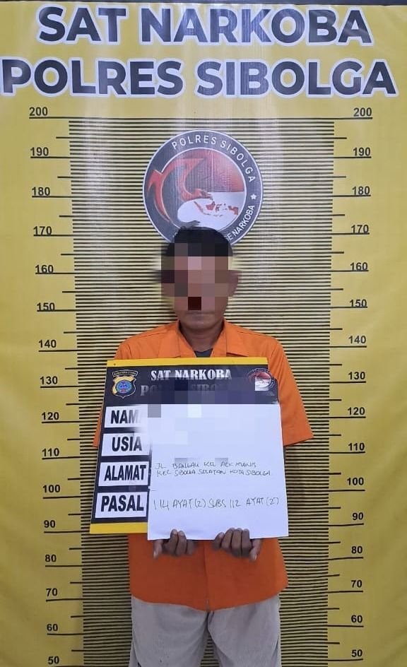 Polisi Tangkap Terduga Pelaku Narkotika di Sibolga