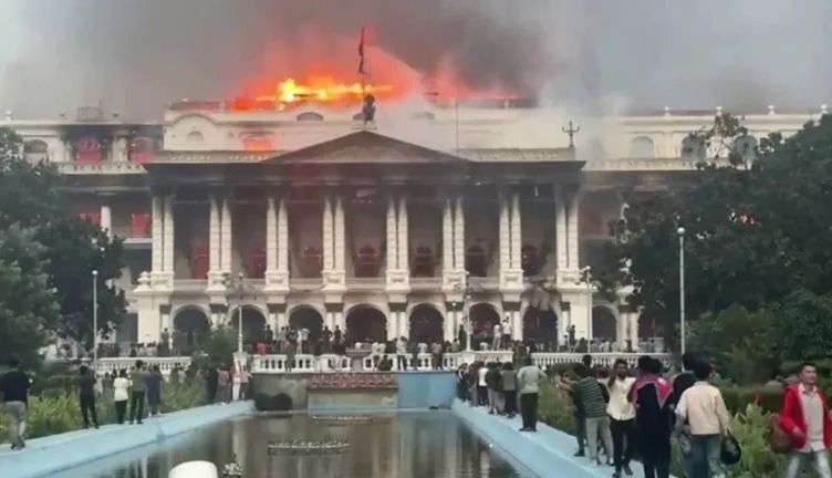 Nepal Dilanda Kekacauan, Gedung Pemerintah Dibakar, Politisi Diserang
