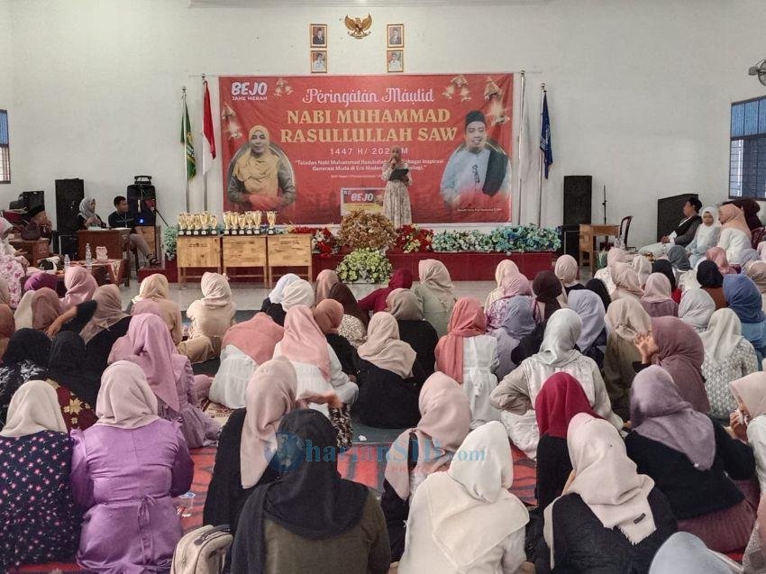 SMKN 1 Pematangsiantar Gelar Maulid Nabi, Tanamkan Teladan Rasulullah bagi Siswa