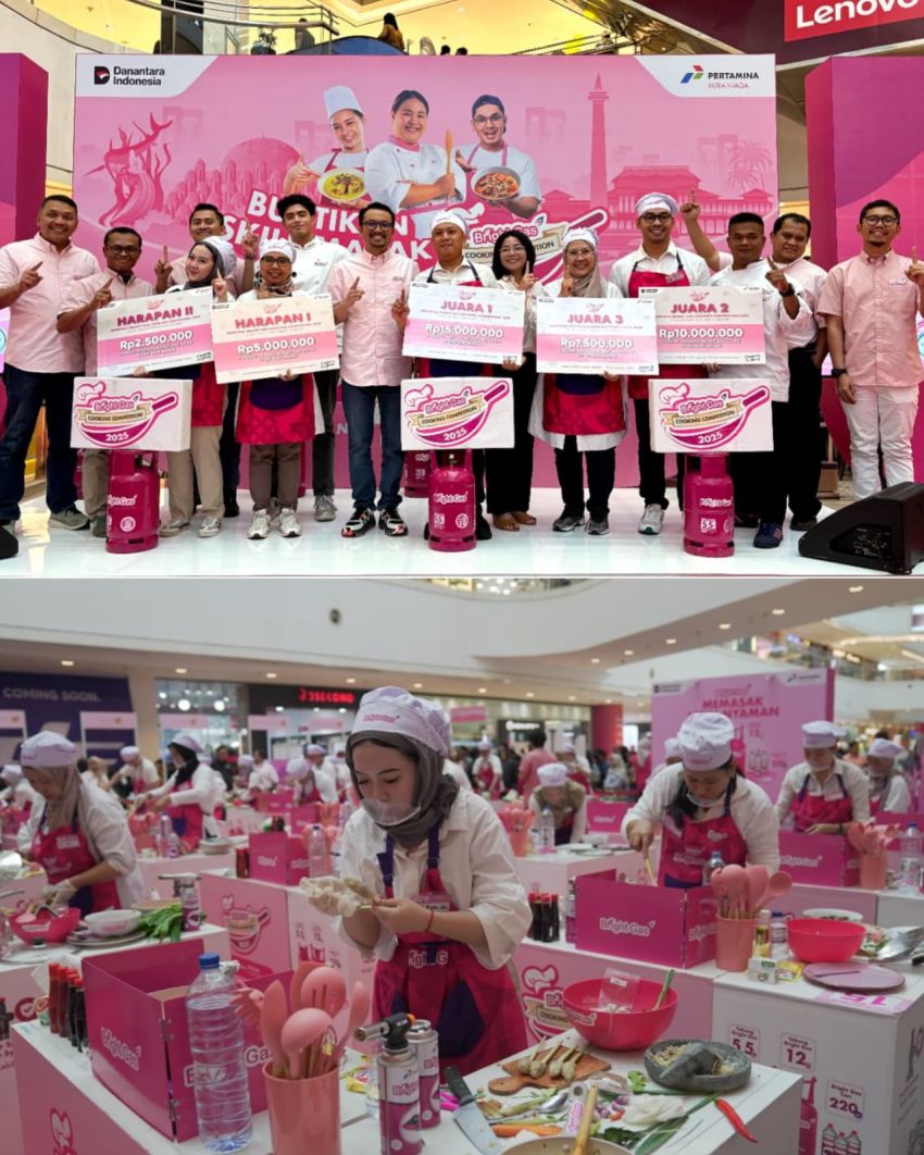 Bright Gas Cooking Competition 2025 Semifinal Medan, Pertamina Patra Niaga Sumbagut Dorong Kreativitas Kuliner dan UMKM