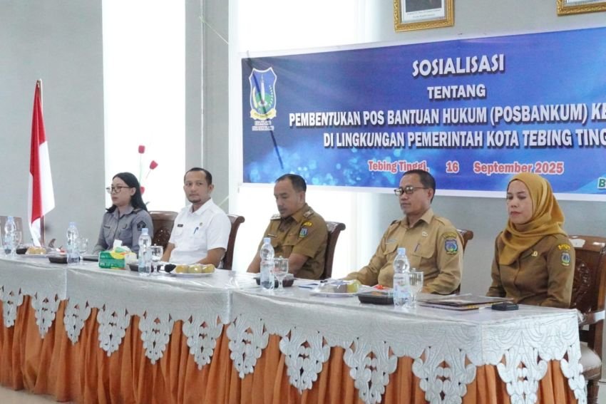 Wali Kota Tebingtinggi Dorong Pembentukan Posbankum di Kelurahan: Layanan Hukum Lebih Dekat untuk Warga