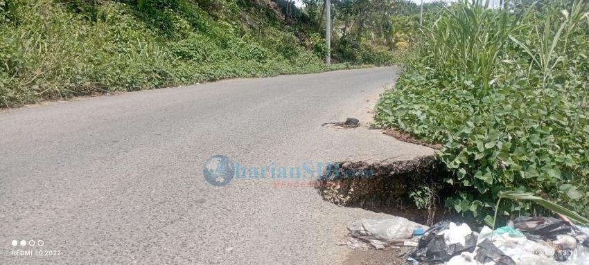 Lubang di Jalinsum Palas Renggut Nyawa, Warga Keluhkan Tambal Sulam Setengah Hati
