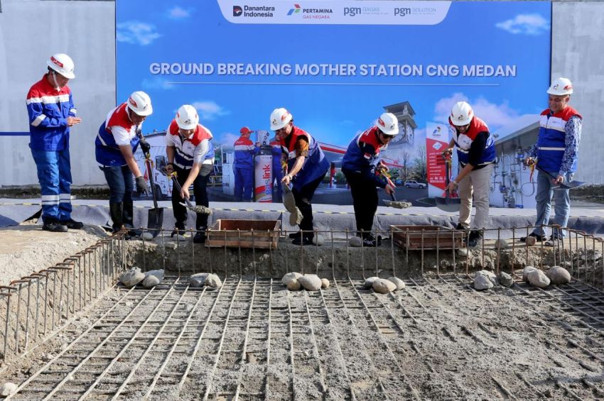 PGN Bangun Mother Station CNG di Medan