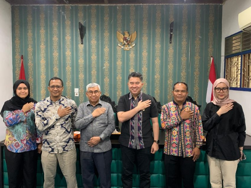 Bid Humas Polda Sumut Bahas Sinergi Data dan Informasi Publik Bersama KIP Provsu