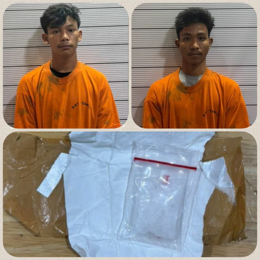 Polrestabes Medan Ciduk 2 Pengedar Sabu di Jalan Besar Marindal