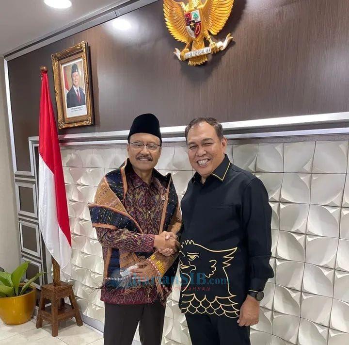 HM Subandi Bertemu Mensos RI Sepakat SR Disukseskan dan Setiap Anak Didik Dibiayai Rp48 Juta/Tahun