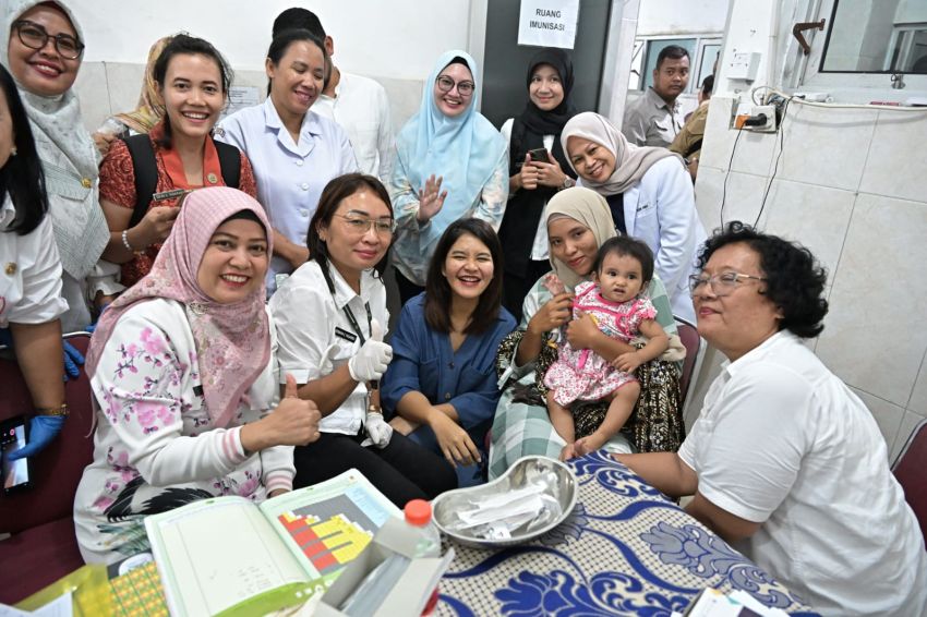 PKK Sumut Gencarkan Imunisasi, Zero Dose Turun Drastis ke Peringkat 12 Nasional
