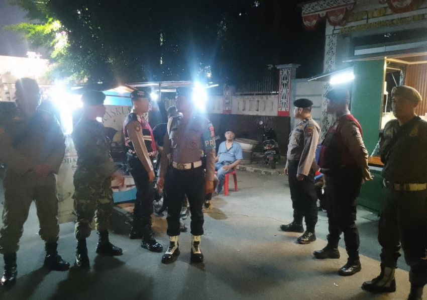 Antisipasi Kamtibmas, Polres Pematangsiantar Gelar Patroli Skala Besar