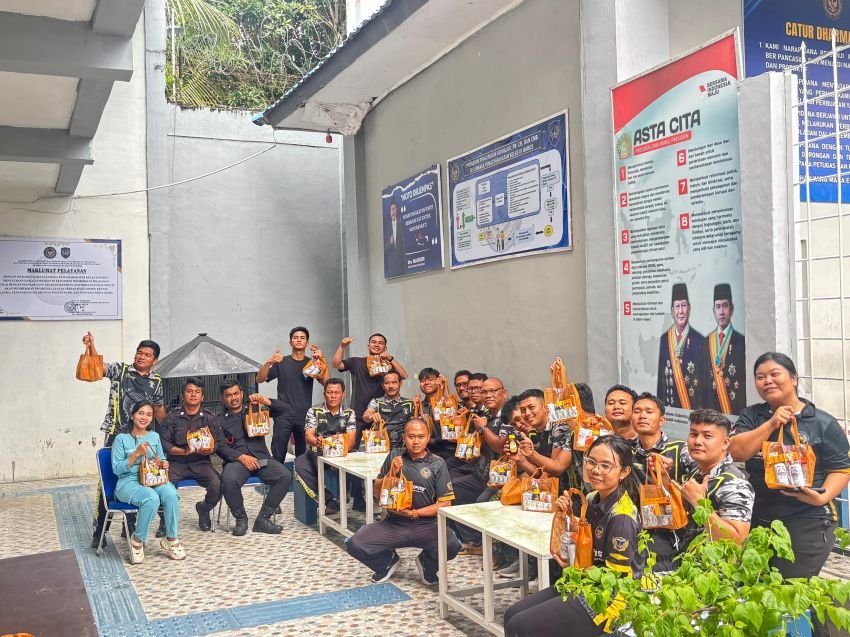 Lapas Barus Gelar Pemeriksaan Kesehatan Seluruh Pegawai