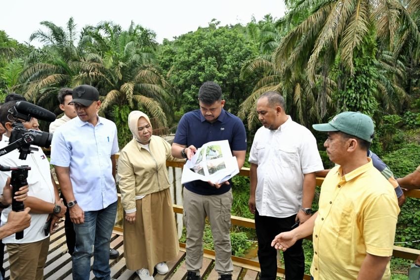 Gubsu Bobby Pastikan Lanjutkan Pembangunan 7 Jembatan Wisata di Langkat
