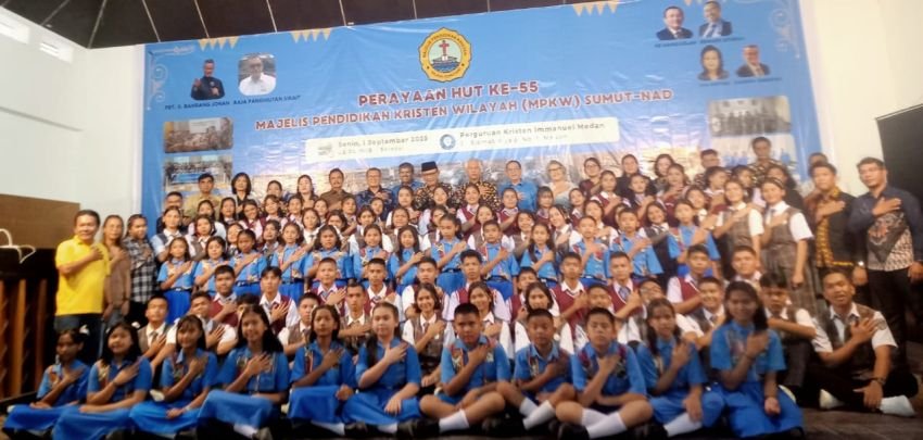 HUT ke-55 MPKW Sumut-Aceh: Momen Kerinduan Kembalikan Predikat Terbaik Perguruan Kristen di Sumut