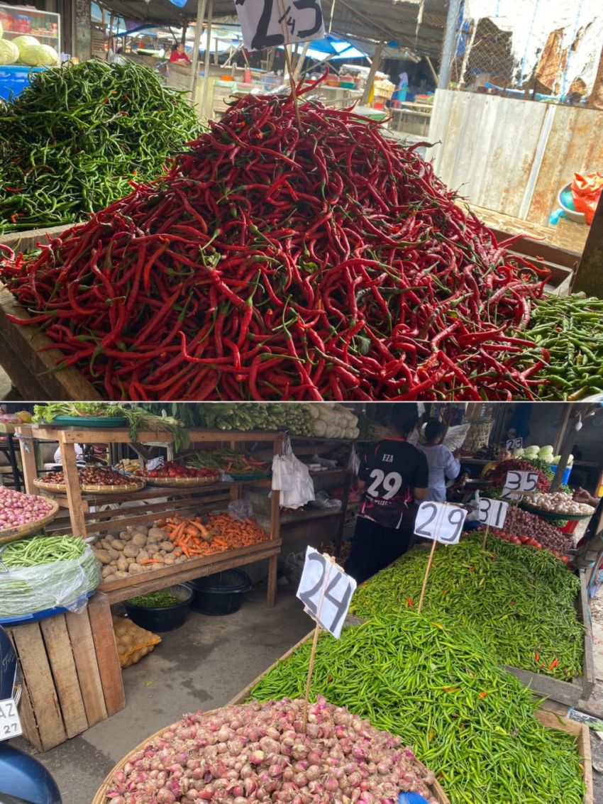 Harga Cabai Merah Kembali Tembus Rp100 Ribu