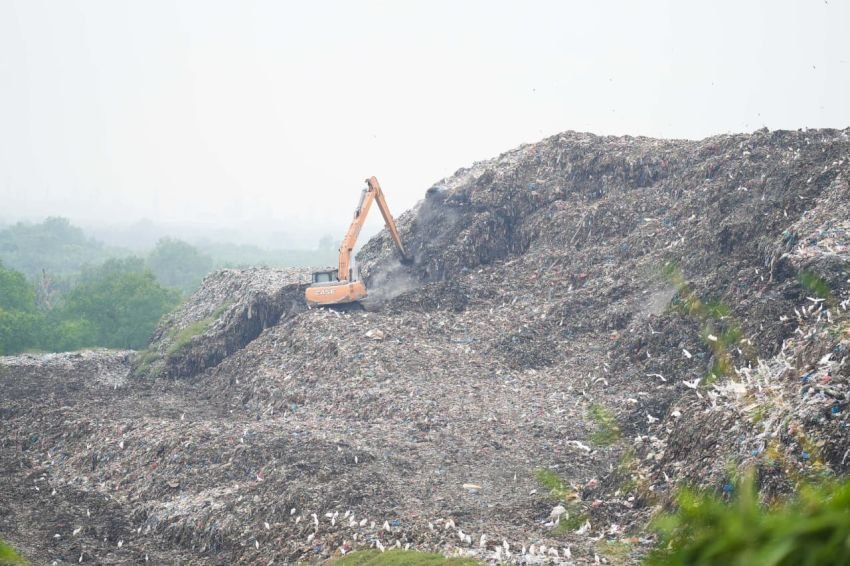 Wali Kota Medan : Tumpukan Sampah di TPA Terjun Segera Ditangani