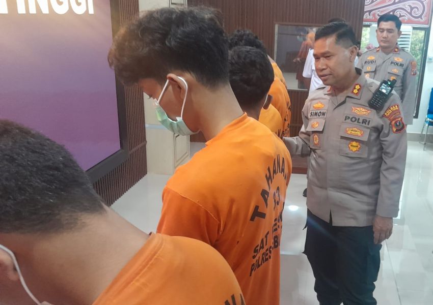 Tawuran di Tebingtinggi, Polisi Amankan 8 Pelaku, 11 DPO