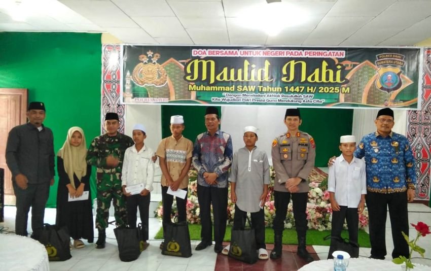 Peringati Maulid Nabi 1447 H, Polres Dairi Gelar Doa Bersama untuk Negeri
