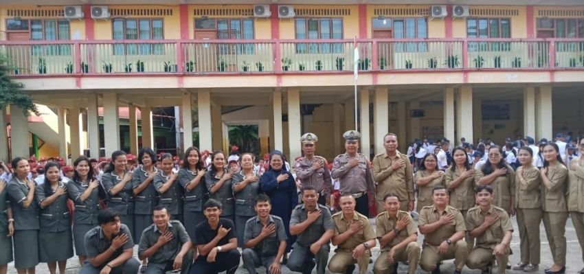 Satlantas Tanjungbalai Tanamkan Kesadaran Tertib Lalu Lintas Sejak Dini
