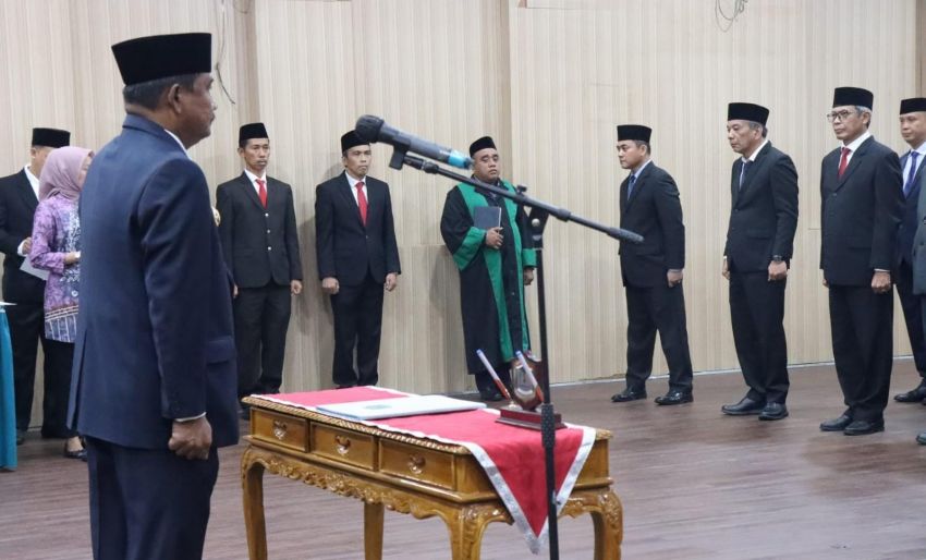 Wali Kota Binjai Lantik 45 Pejabat Baru, Tegaskan Amanah dan Kinerja Berakhlak