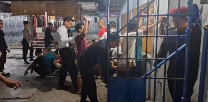 Polres Tanjungbalai Bersama Petugas Lapas Razia Kamar Hunian Wargabinaan