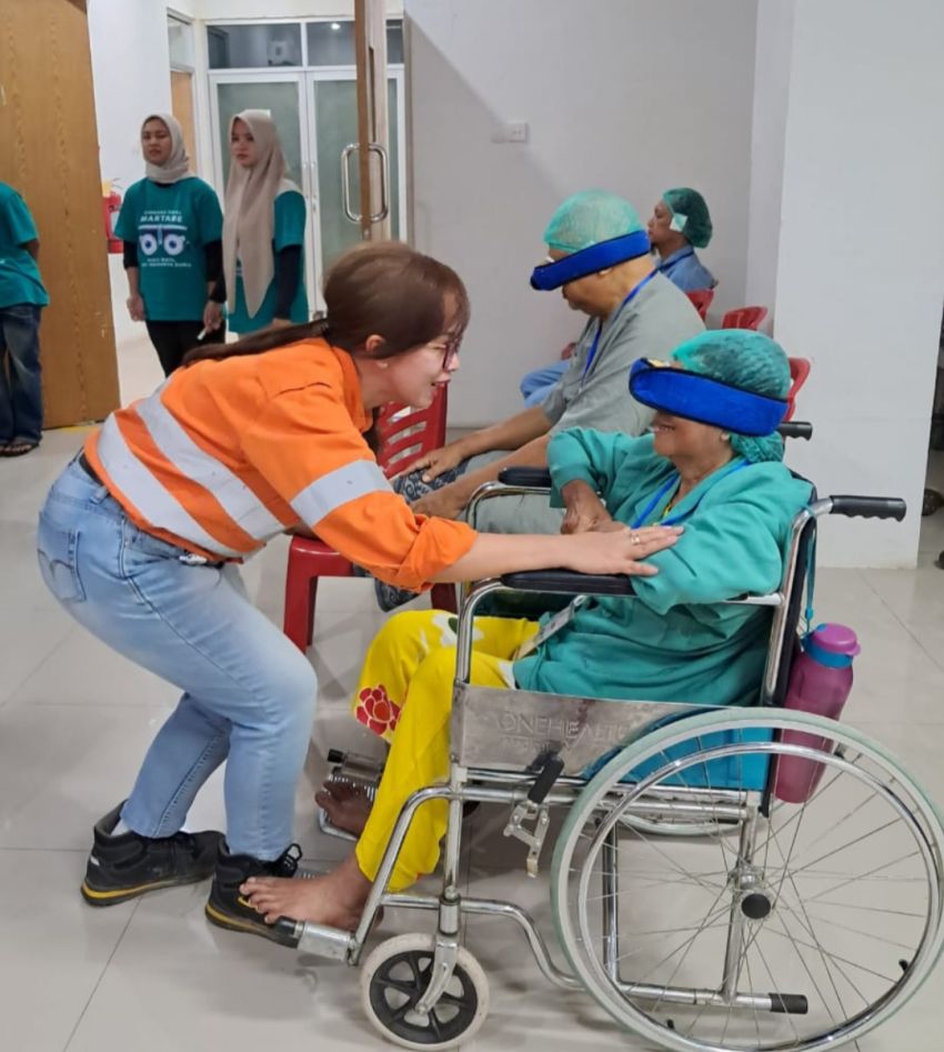 Operasi Katarak Gratis PTAR di Tapteng Sukses Disambut Antusias Warga