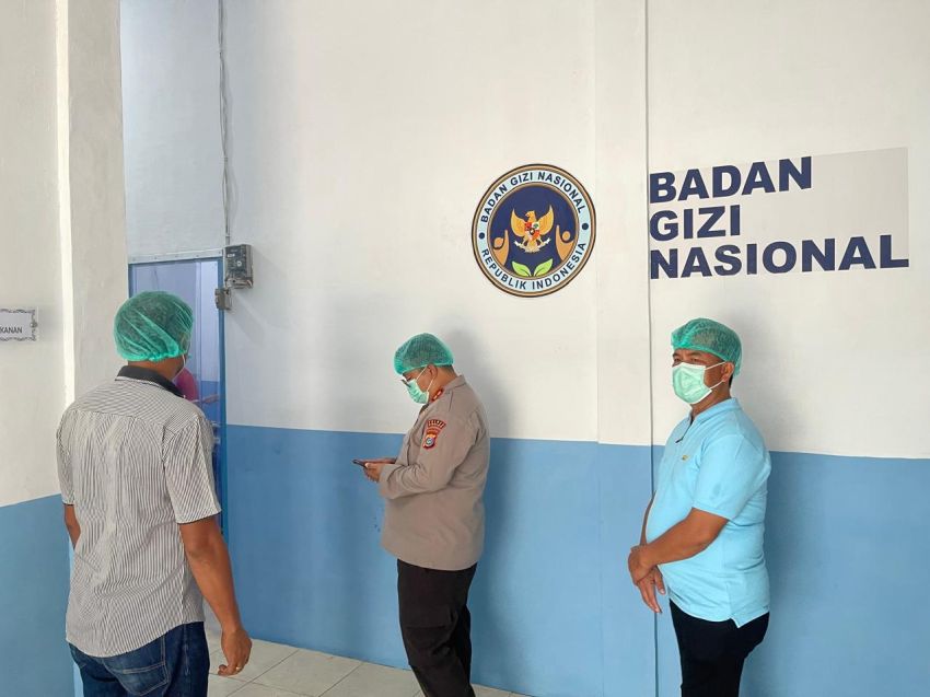 Kapolres Sibolga Sidak Pengelolaan Program Makan Bergizi Gratis di Dua SPPG