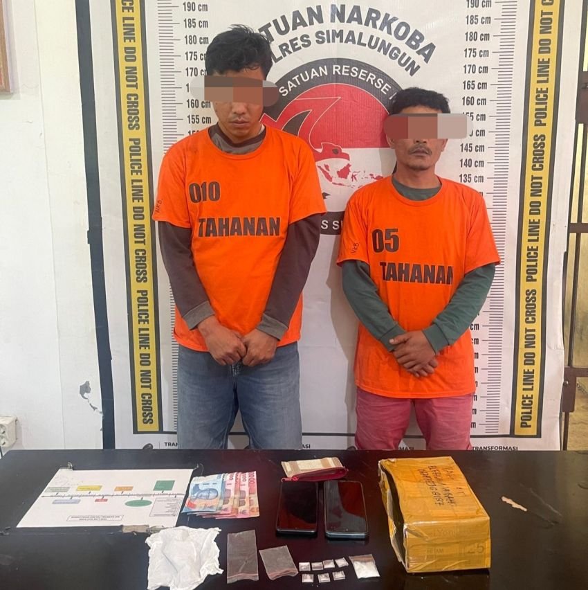 Peredaran Narkoba di Parapat Diungkap Polisi, 2 Orang Ditangkap