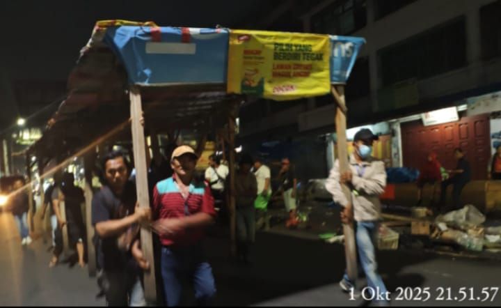 Relokasi Pedagang Pasar Horas Rampung, TIM20 Tetap Semangat Meski Dicemooh