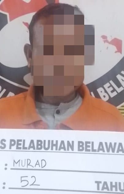 Satresnarkoba Polres Belawan Ringkus Pengedar Ganja di Nelayan Indah