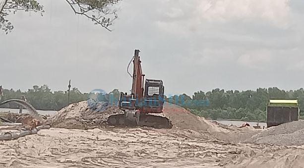 Camat Tanjung Balai Asahan Terkejut Penambangan Pasir Di wilayahnya Beroperasi Kembali