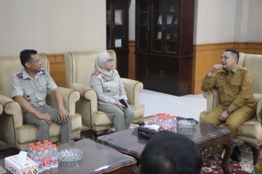 Bupati Paluta Terima Audiensi Kepala BPN Tapsel, Bahas Sinergi Pengelolaan Lintas Wilayah