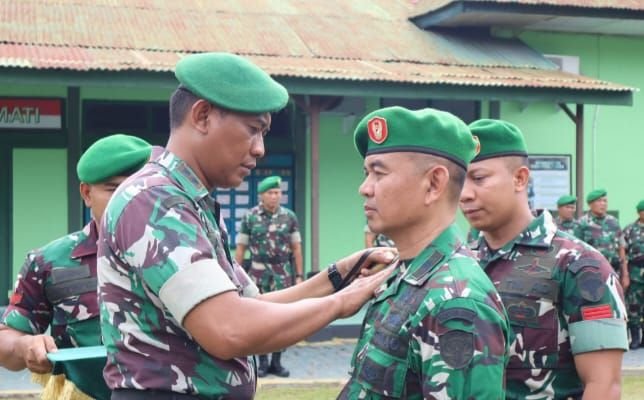 58 Prajurit Kodim 0108/Agara Naik Pangkat, Satu Masuki Purna Tugas