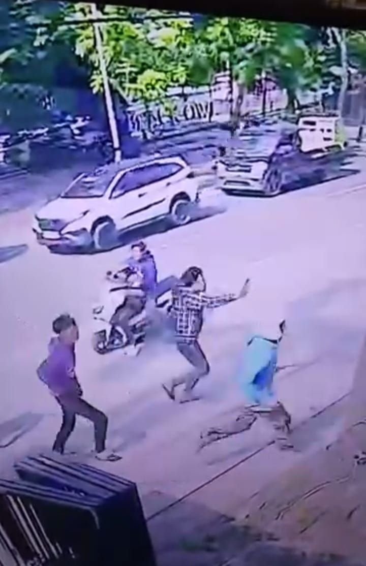 Anggota Geng Motor Serang Pengendara dan Warga di Jalan Amir Hamzah