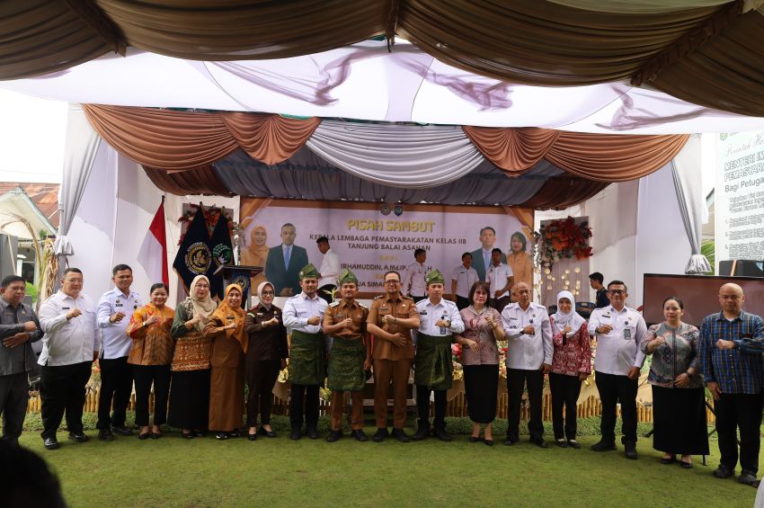 Mahyaruddin Hadiri Pisah Sambut Kalapas Tanjungbalai