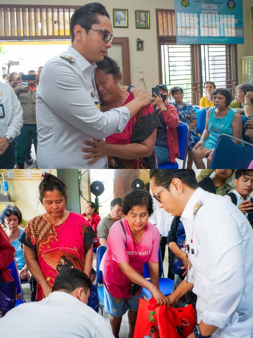 13 Rumah Hangus di Asia Mega Mas, Wali Kota Medan Serahkan Bantuan ke Korban