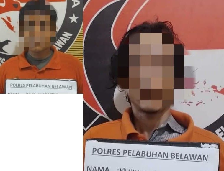 Tiga Pria Pengedar dan Pengguna Sabu Diciduk Polisi di Jalan Pancing Medan Labuhan