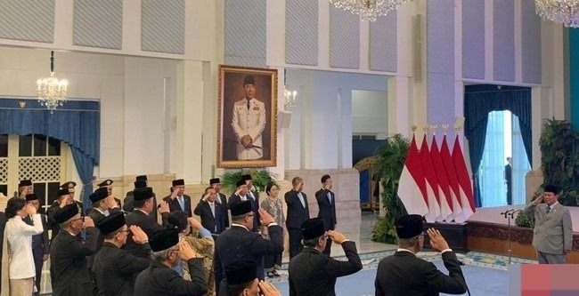 Prabowo Lantik Sejumlah Dubes & Wadubes RI