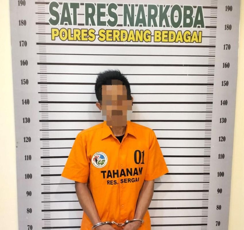 Berbekal Informasi Masyarakat, Sat Resnarkoba Polres Sergai Ringkus Pengedar Sabu