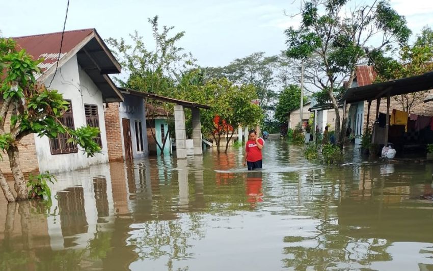 BPBD Sergai Catat 4.272 Jiwa Terdampak Banjir di Dua Kecamatan