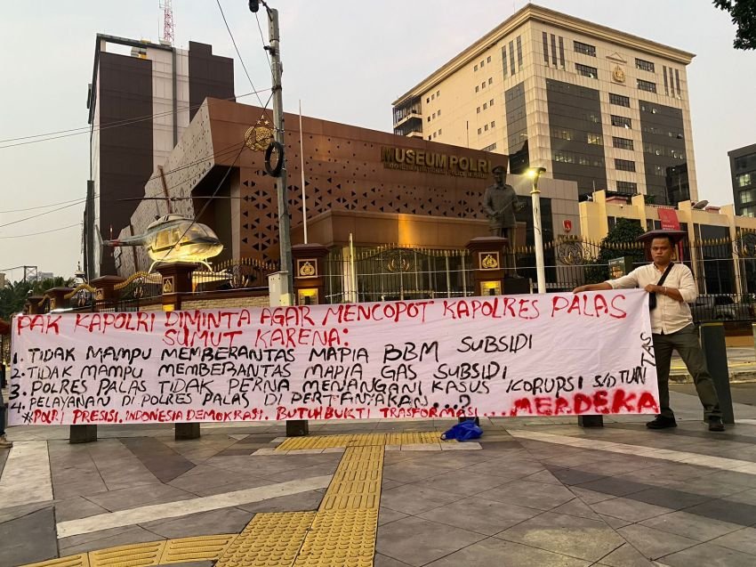 GERAM Desak Kapolri Copot Kapolres Palas, Soroti Dugaan Pungli dan Mafia BBM
