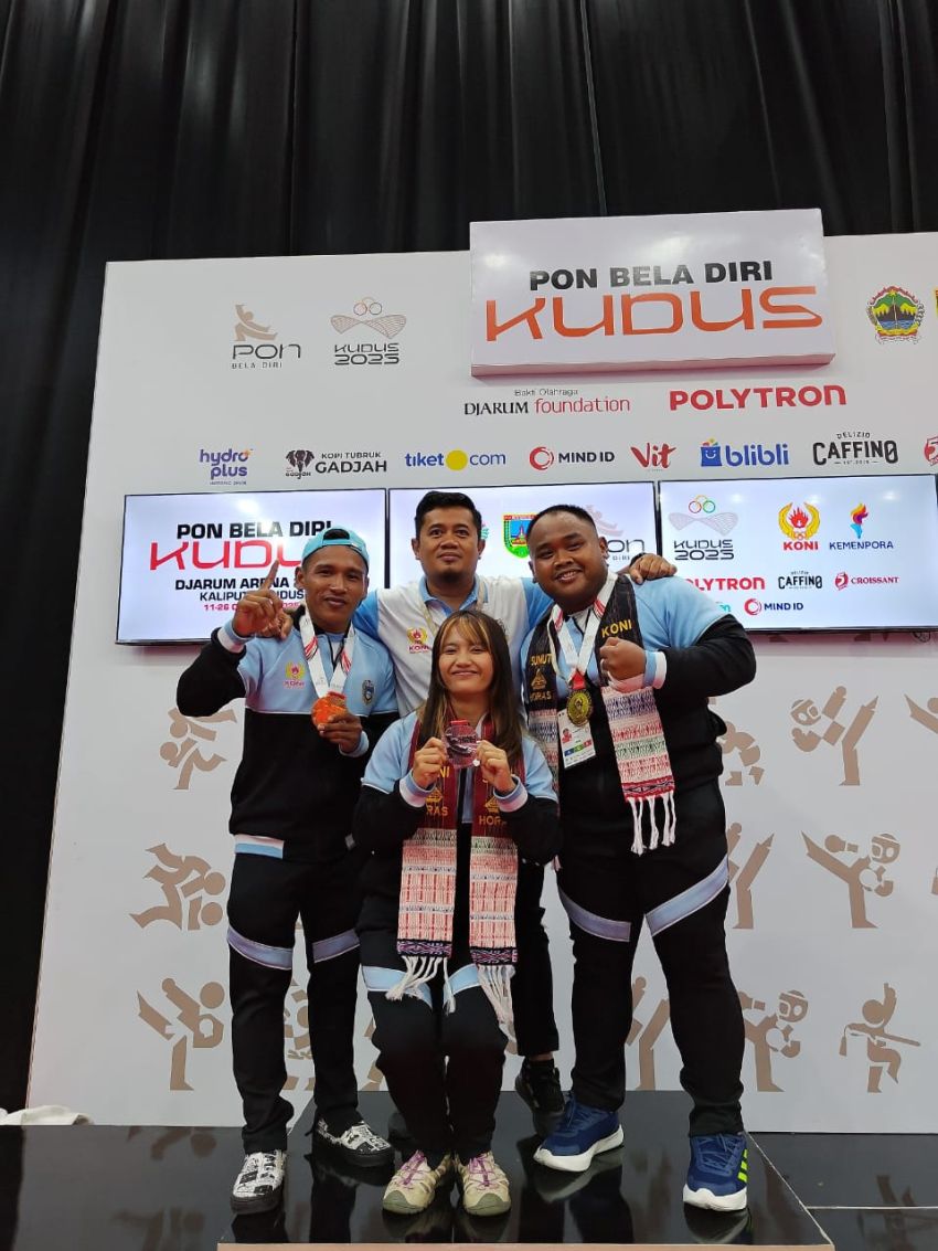 Asahan Bangga! Tiga Atlet Sambo Persembahkan Tiga Medali untuk Sumut di PON Beladiri Kudus