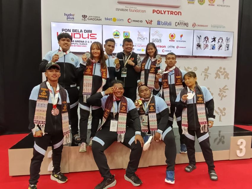 Sambo Sumut Penuhi Target, Koleksi 3 Emas di PON Bela Diri 2025