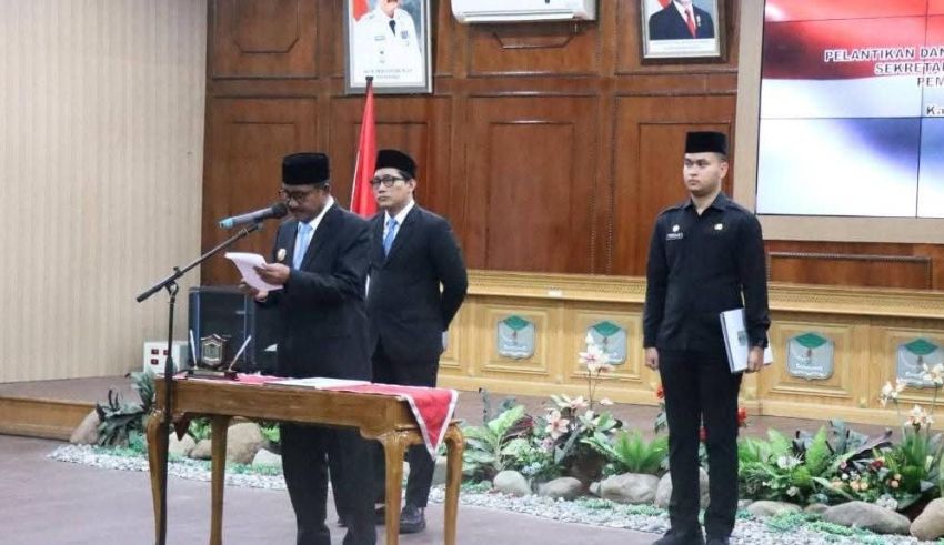 Chairin F. Simanjuntak Dilantik Jadi Pj Sekda Kota Binjai