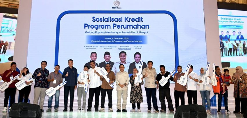 Kuota Program Tiga Juta Rumah Bertambah 5.000 Unit Berkat Perjuangan Bobby Nasution